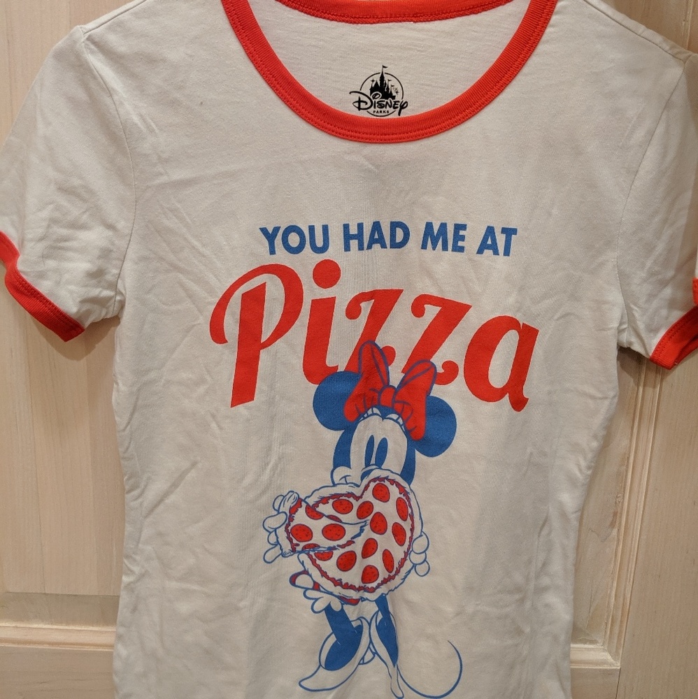 Disney shirt you had me at Pizza
